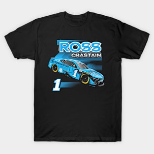 Ross Chastain Black Car T-Shirt